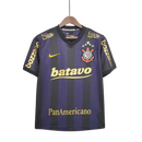 Camisa Corinthians Third 09/10 - Versão Retrô Roxa e preta