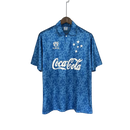 Camisa Cruzeiro Titular 93/94 - Versão Retrô Coca-Cola Azul