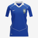 Camisa Retrô 2004 Seleção Brasileira II Nike Masculina - Azul