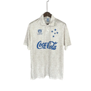 Camisa Cruzeiro Fora 93/94 - Versão Retrô Coca-Cola Branca